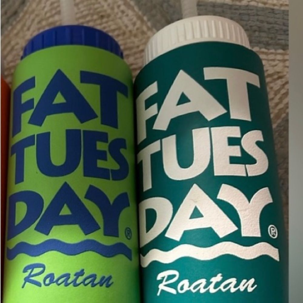 Fat Tuesday Mexico koozie tumblers